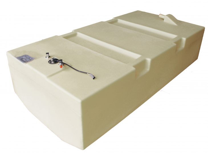 150 Gallon Permanent Below Deck Boat Fuel Tank