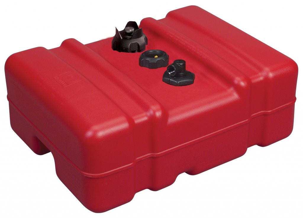 12 Gallon Low Profile Portable Fuel Tank